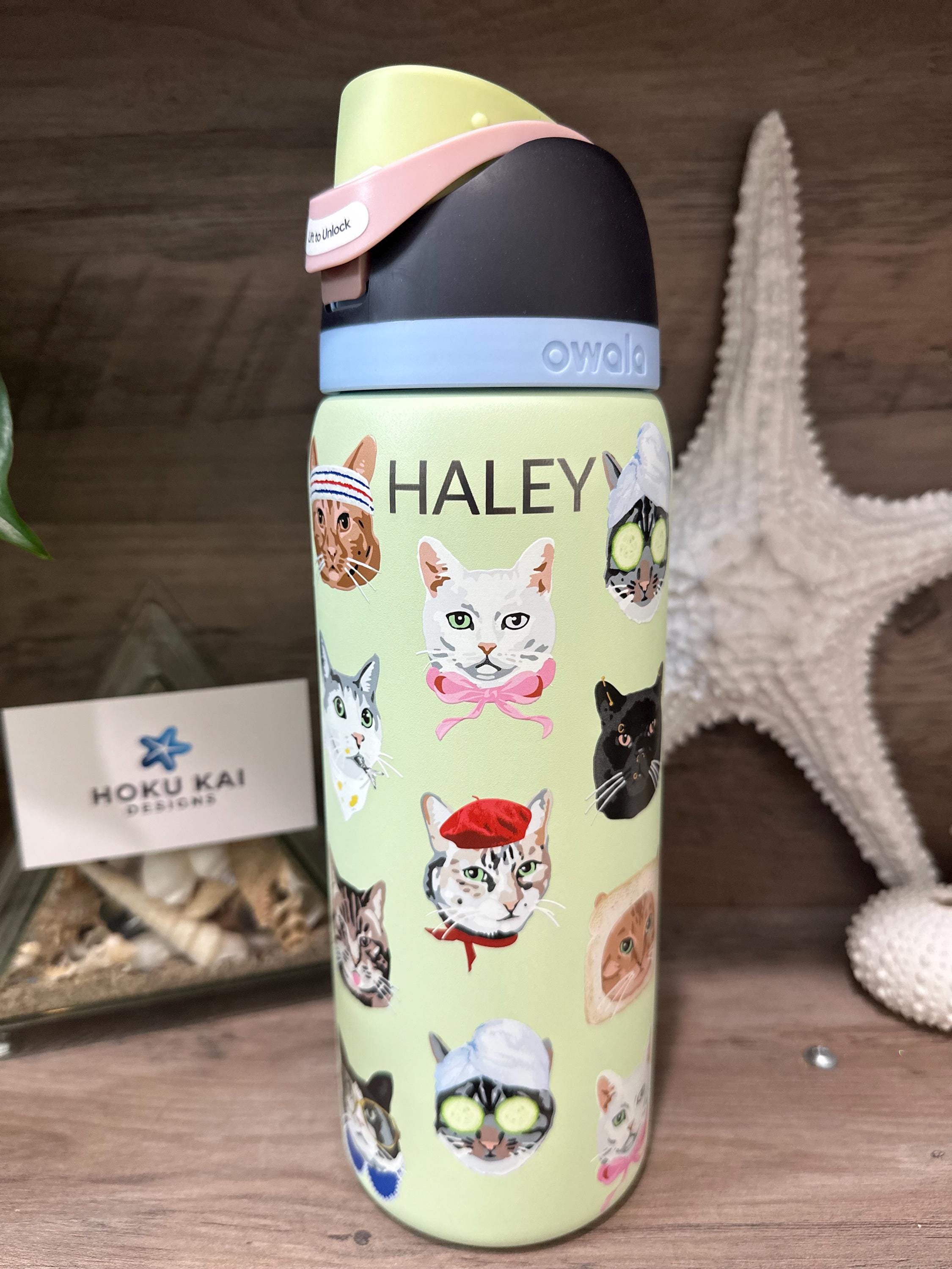 新品 Urban Outfitters限定 猫柄 owala保冷水筒32 oz 新品 Urban Outfitters限定 猫柄owala保冷水筒32 oz - メルカリ