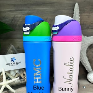 Kids 16oz Owala Freesip Water Bottles Custom Engraving