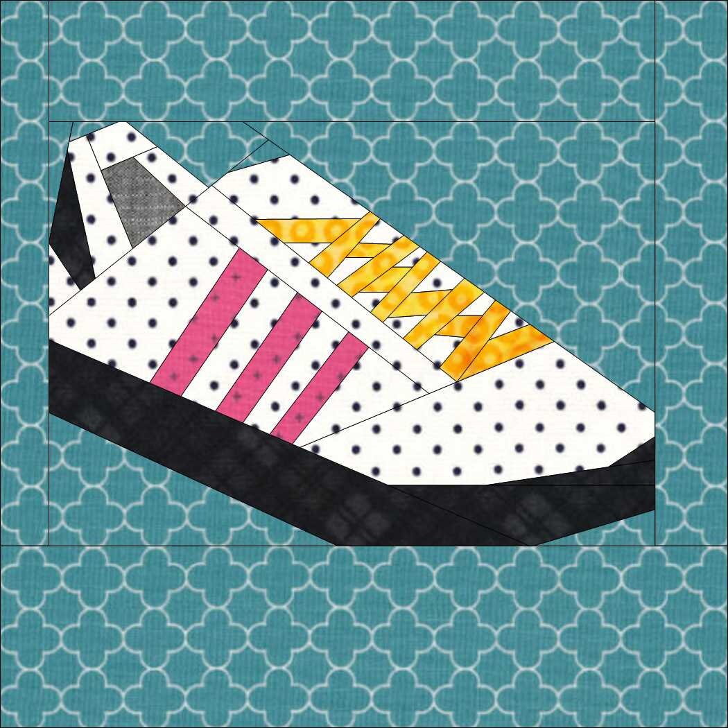 Sneaker Square Pattern CrankyKangaroo