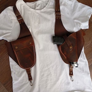 Holsters for 1911,1911 Holsters,1911 Holster,Holsters,Leather over the shoulder sling holster fits tha colt model 1911