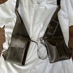 leather holster bag, holster bag, travel bag, shoulder bag