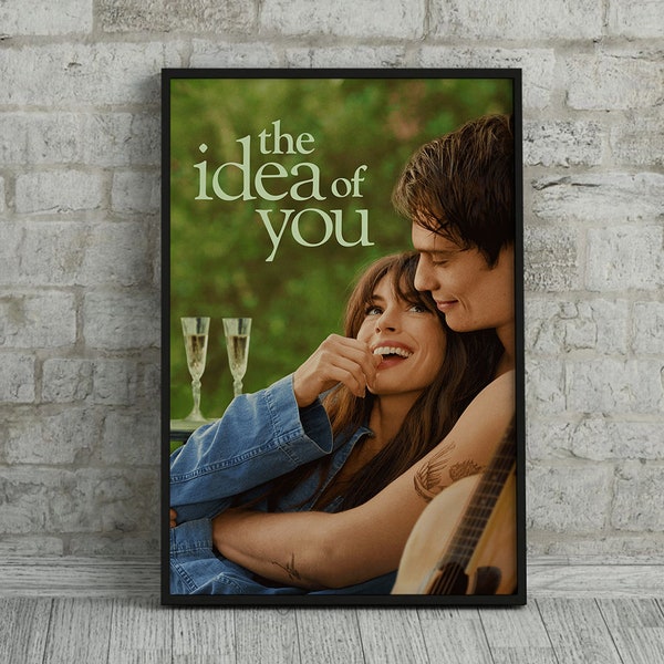 The Idea of You 2024 Movie Poster, Cover Poster, Canvas Print, Movie Art, Wall Decor, Art Poster, Space Decoration