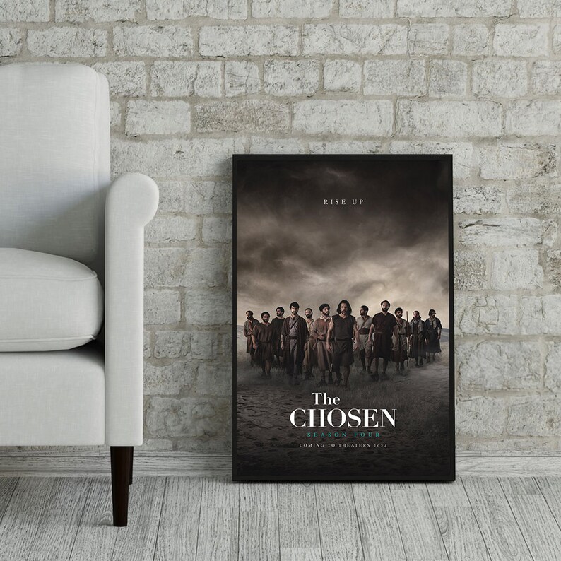 Poster Sur Toile The Chosen 7 - Format 30 X 45 Cm, Déco Murale Salon Ou Chambre, Style Sans Cadre