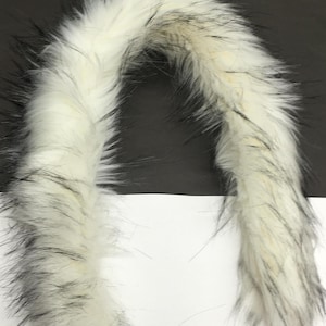 Hood Fur 70 cm, Decorative Fur Trim, Fur Accessory