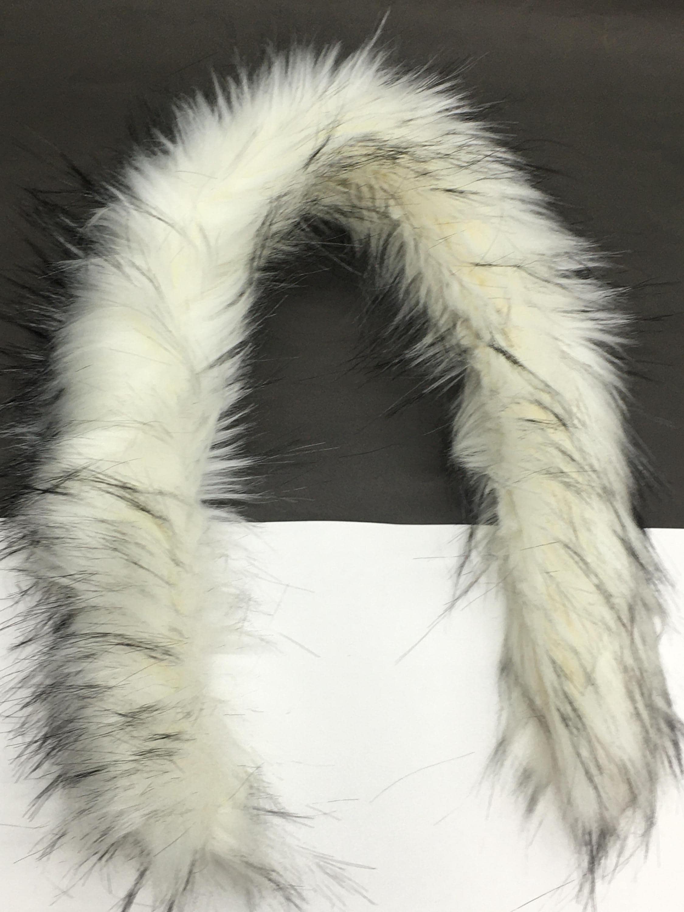 Hood Fur 70 cm, Decorative Fur Trim, Fur Accessory