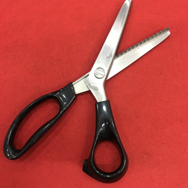 Zig Zag Scissors Fabric Etsy Zig zag scissors fabric etsy