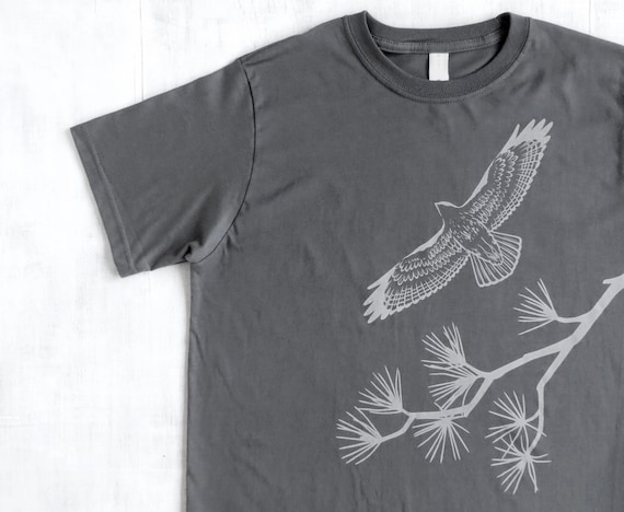 Mens Graphic Tee Organic Cotton T Shirt 