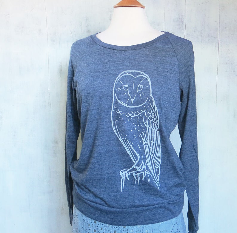 Womens Graphic Sweatshirt Navy Sweatshirt for Women Long Etsy