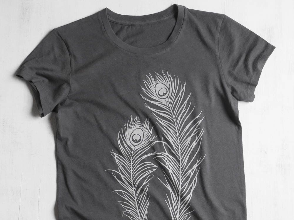 Womens Graphic Tee Organic Cotton Jersey T Shirt Womens Etsy