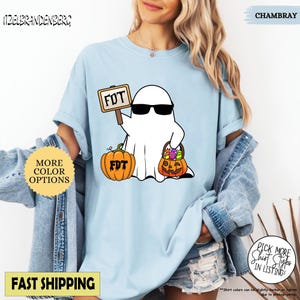 Comfort Colors® Funny Spooky Anti Trump Halloween Shirt, Political Halloween Shirt, Scary Trump Parody Shirt, Fall Protest Shirt, Humor Tee