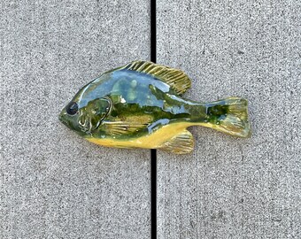 Ceramic fish, sunfish