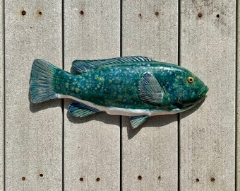 Ceramic fish, tautog