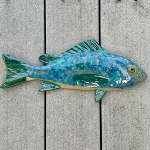 Ceramic fish, snapper image 1