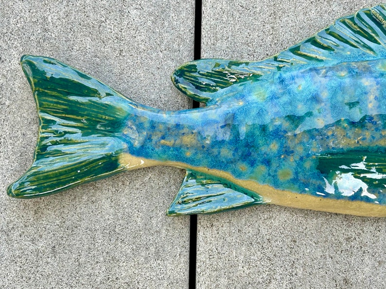 Ceramic fish, snapper image 5