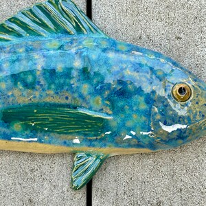 Ceramic fish, snapper image 4