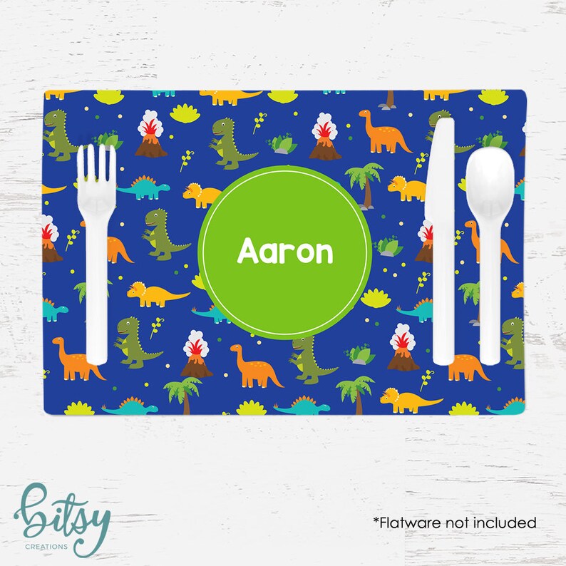 Dinosaur Plate Child's Plate Child's Bowl Etsy