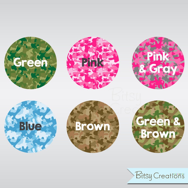 Blue Custom Placemat Personalized with Child/'s Name Green Camouflage Placemat Pink Camo Brown You choose colors