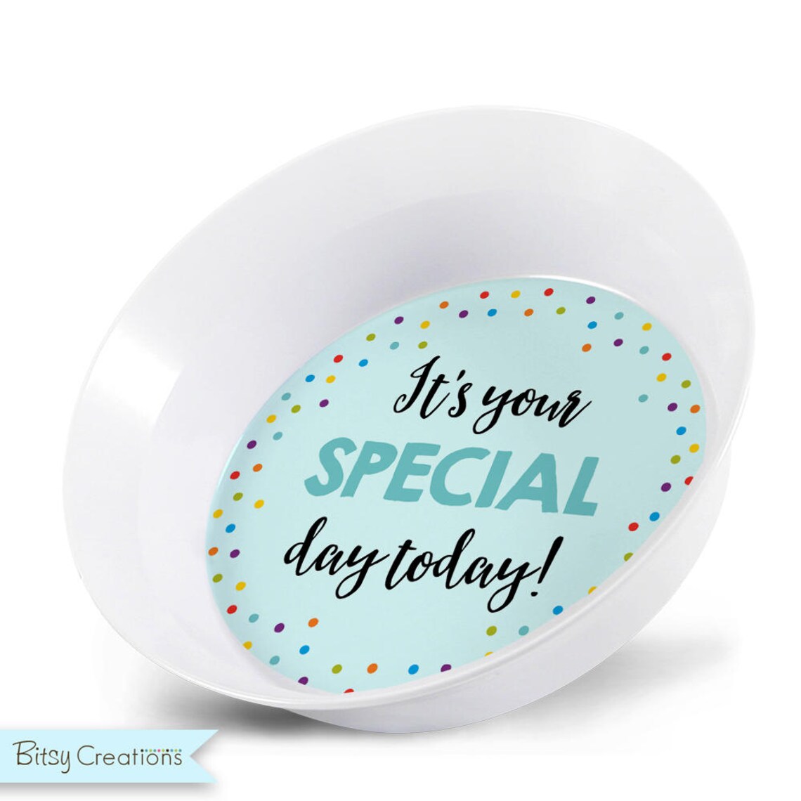 Special Day Plate Child's Plate Child's Bowl Etsy