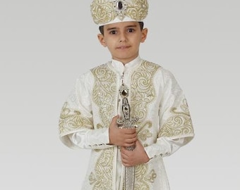Jongensbesnijdenis Sultan-kostuum, Koningin Eid Ottomaanse kaftanpak