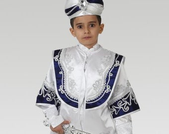 Boy's Circumcision Sultan Costume, Queen Eid Ottoman Caftan Suit