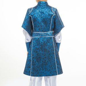 Boy's Circumcision Sultan Costume, Queen Eid Ottoman Caftan Suit image 3