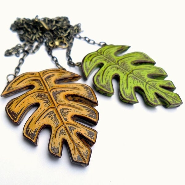 Jungle Necklace Etsy