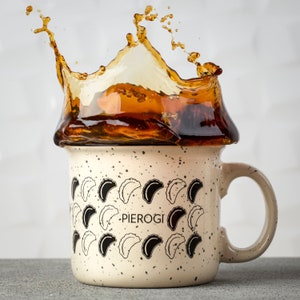 PIEROGI Ceramic Coffee Mug 14 oz. image 1