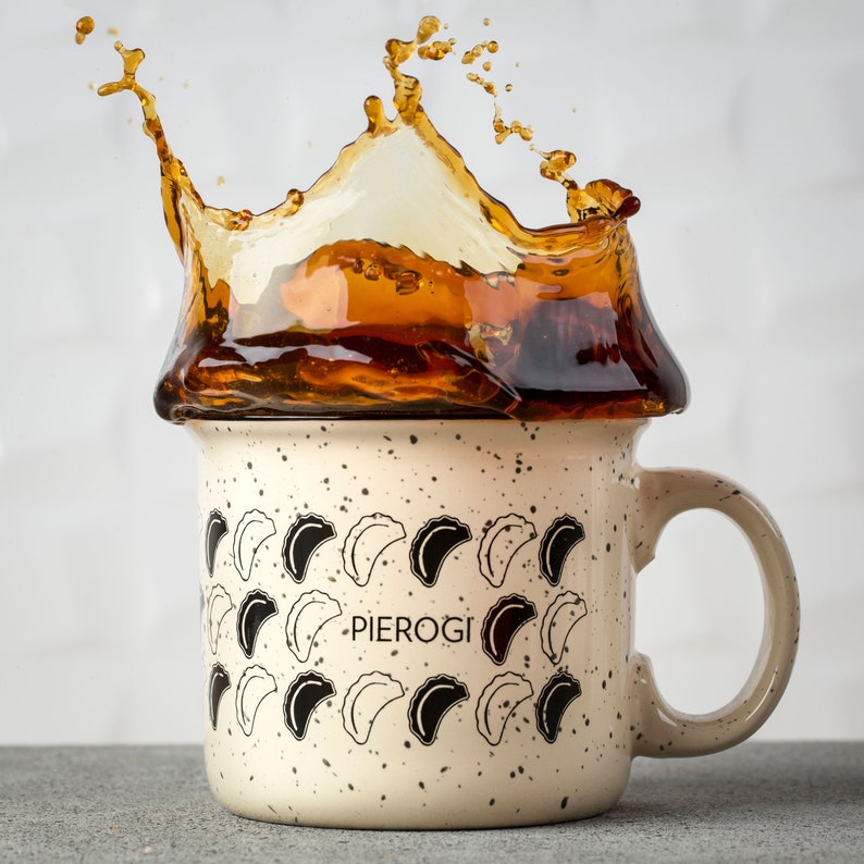 PIEROGI Ceramic Coffee Mug 14 oz. image 1