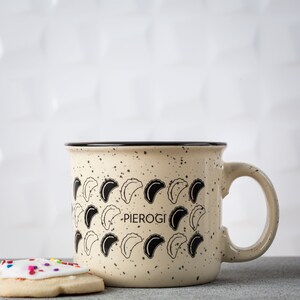 PIEROGI Ceramic Coffee Mug 14 oz. image 2