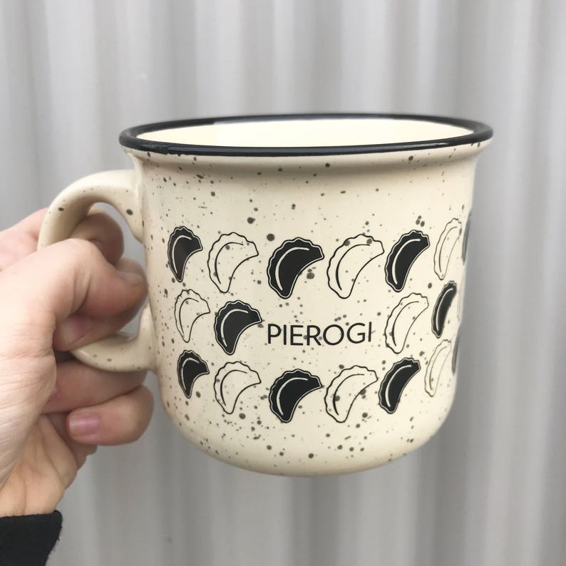 PIEROGI Ceramic Coffee Mug 14 oz. image 4