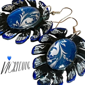Blue leafy palms