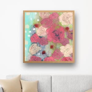 Instant Download Botanical Artwork Abstract Floral Art Print - Etsy