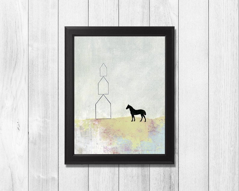 Horse Wall Art Printable Digital Horse Print for Your - Etsy