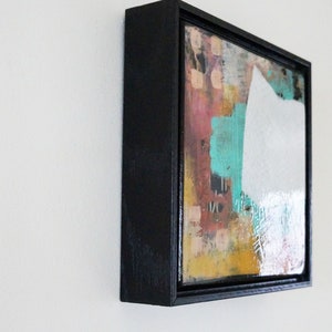 Original Abstract Painting on Canvas, Framed image 3