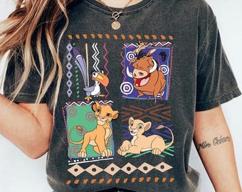 Vintage 90s Disney Lion King Simba And Timon Shirt, Vintage Lion King Hoodie, Hakuna Matata Retro Sweatshirt, Disney Family Shirts