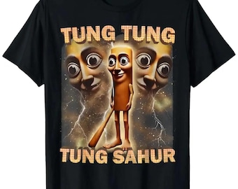 Tung Tung Tung Sahur T-Shirt, Funny Ramadan Kareem Tee