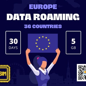 Europe eSIM - 5GB - 30 Days