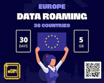 Europe eSIM - 5GB - 30 Days