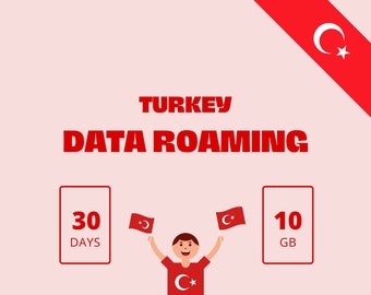 Turkey eSIM - 10GB - 30 Days