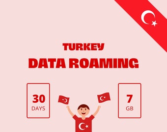Türkei eSIM – 7 GB – 30 Tage
