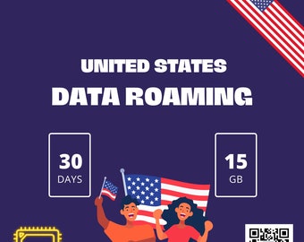 USA eSIM - 15GB - 30 Tage