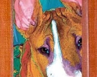 Bull Terrier Bookmark / Great Stocking Stuffer / Breed Club Gift