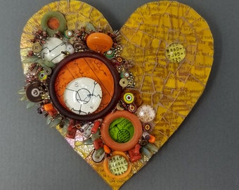 Mosaic Heart / Techno Heart Valentine Gift