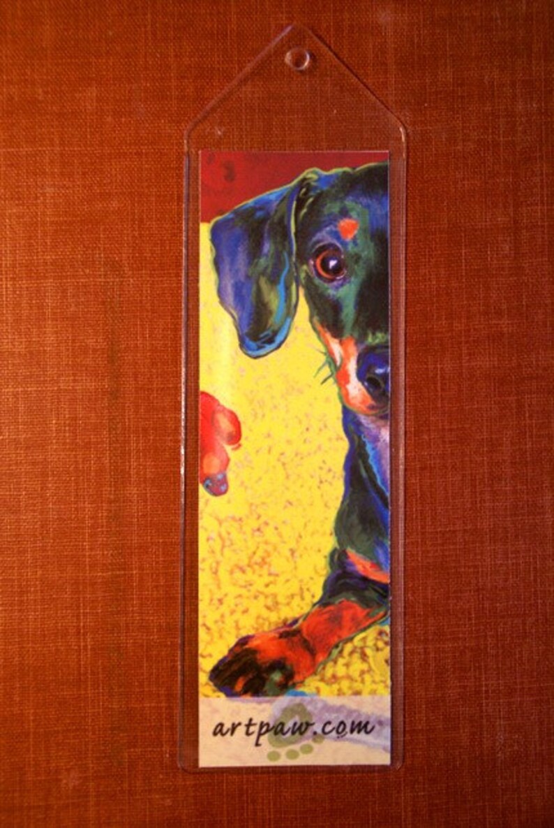 Dachshund Bookmark Free Shipping Gift for Doxie Lovers - Etsy