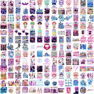 Kpop Demon Hunter fan art PNG collection for shirt design, stickers, sublimation, and Kpop merchandise projects