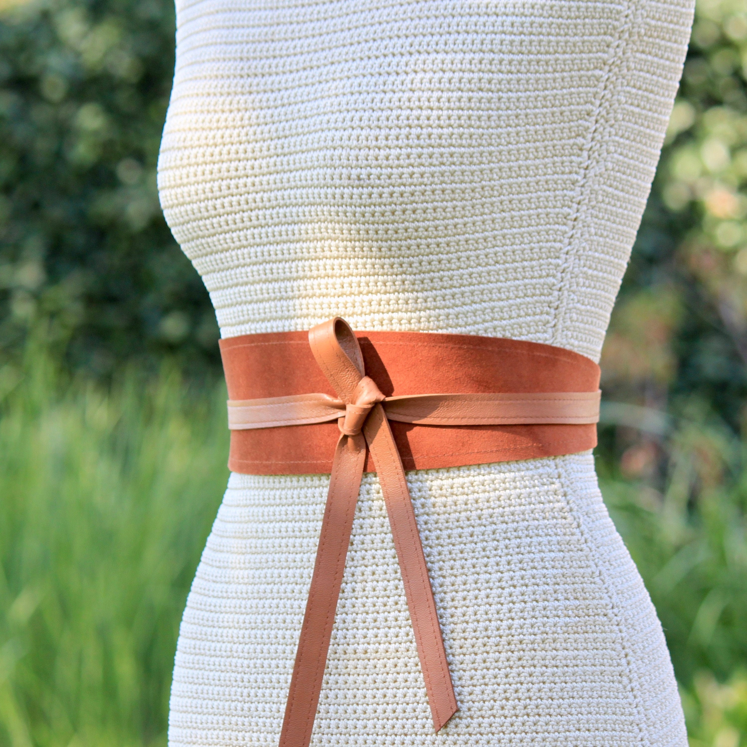 Wrap Belt Cognac - Etsy