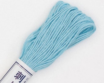 Japanese Sashiko Thread 08 BABY BLUE, 20m