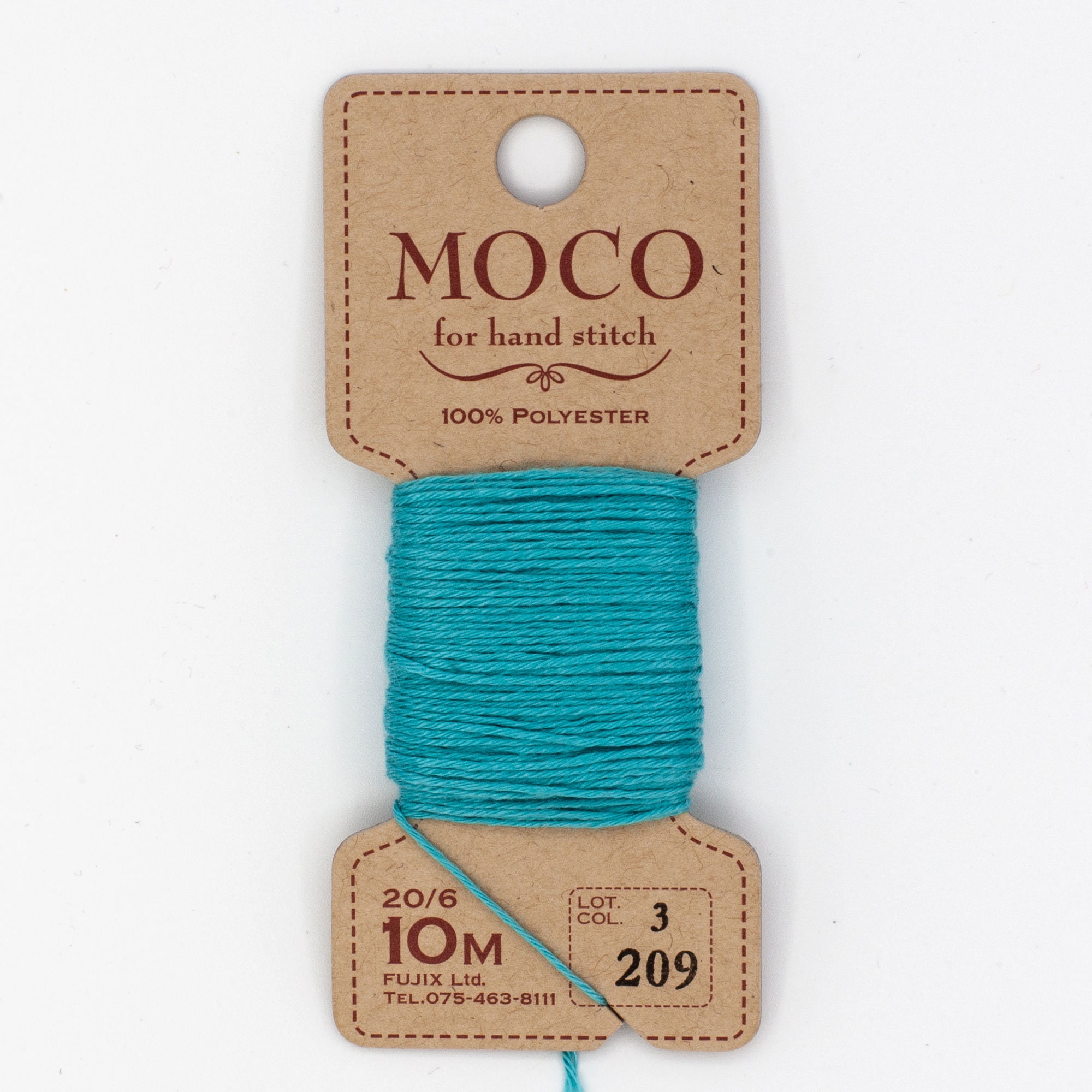 Fujix 'MOCO' Japanese Sashiko Embroidery Thread 209 Light