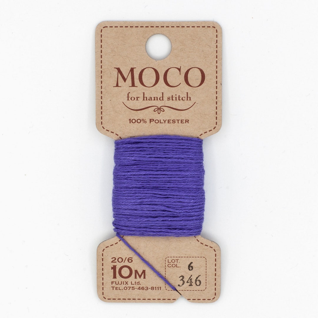 Fujix 'MOCO' Japanese Sashiko Embroidery Thread 346 Heather UK