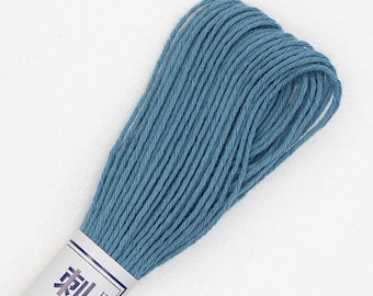 Japanese Sashiko Thread 09 DENIM BLUE, 20m